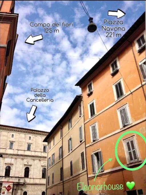 Campo De' Fiori Eleonorhouse Lejlighed Rom Eksteriør billede